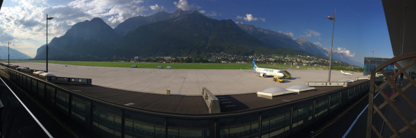 Panorama Innsbruck Vorfeld